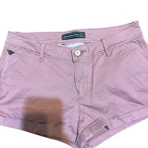Abercrombie & Fitch‎ Pink High Waist Shorts